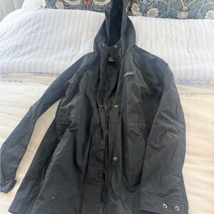 Women’s Black Hooded Jacket